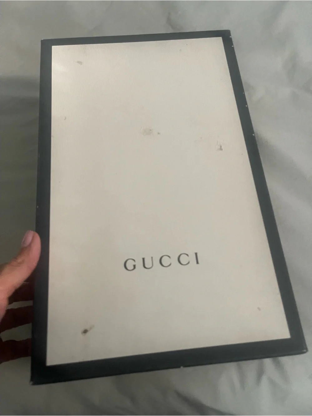 Gucci Black Leather and Cream Espadrille Flats